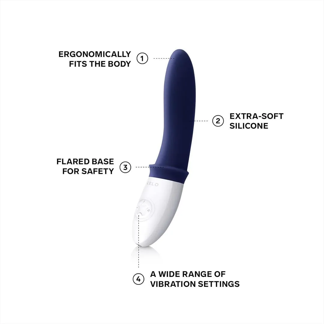 LELO Billy 2 Vibrating Prostate Massager - Deep Blue