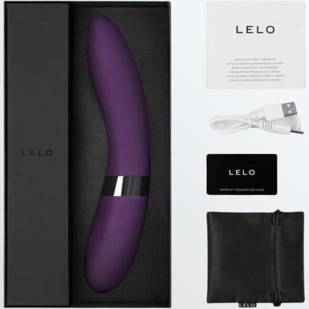 Lelo Elise 2 Large Vibrator with Dual Motors - Sweet Plum
