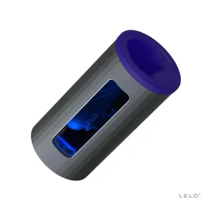 Lelo F1s Silicone Blue Rechargeable Vibrating Male Masturbator