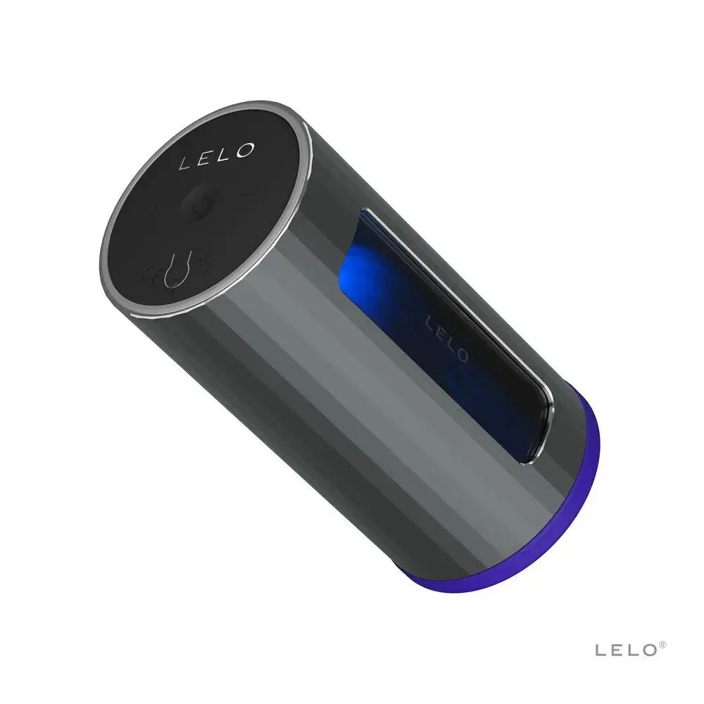 Lelo F1s Silicone Blue Rechargeable Vibrating Male Masturbator