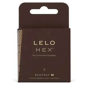 LELO - HEX Latex Condoms Respect XL