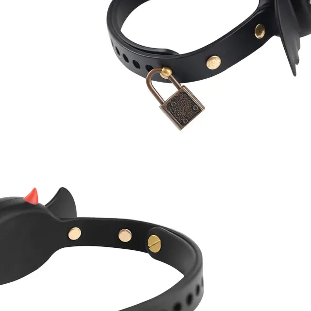 LOCKINK QIUI Love Devil E-stim Silicone Collar APP Control