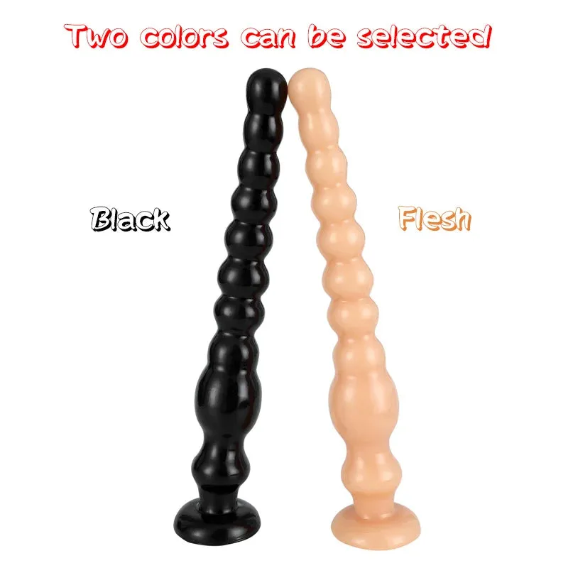 Long Anal Beads Butt Plug - Exotic Strap On Dildos Vagina Anal Sex Toys