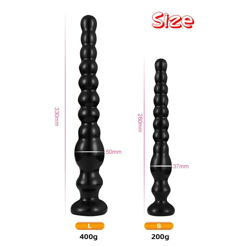 Long Anal Beads Butt Plug - Exotic Strap On Dildos Vagina Anal Sex Toys