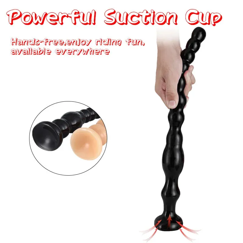 Long Anal Beads Butt Plug - Exotic Strap On Dildos Vagina Anal Sex Toys