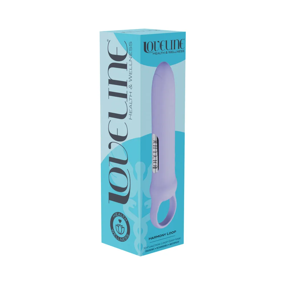 LoveLine Harmony Loop Grip Vibe Liquid Silicone 20-Piece Display