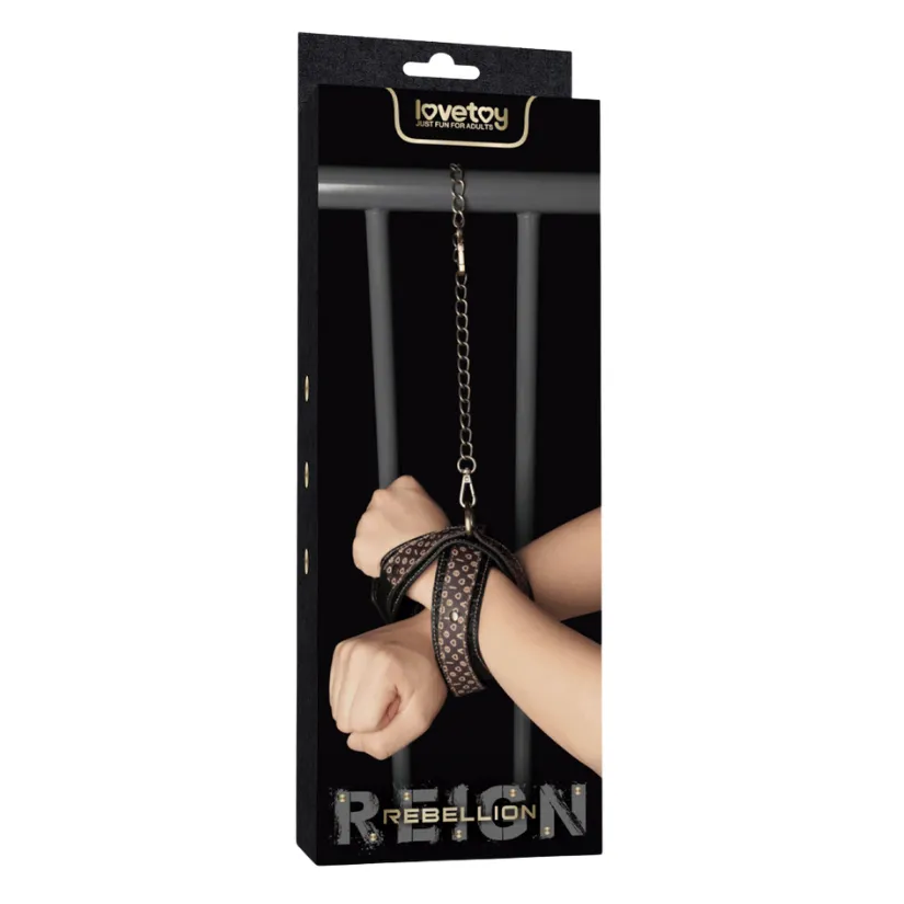 LoveToy Rebellion Reign Crossed Handcuffs