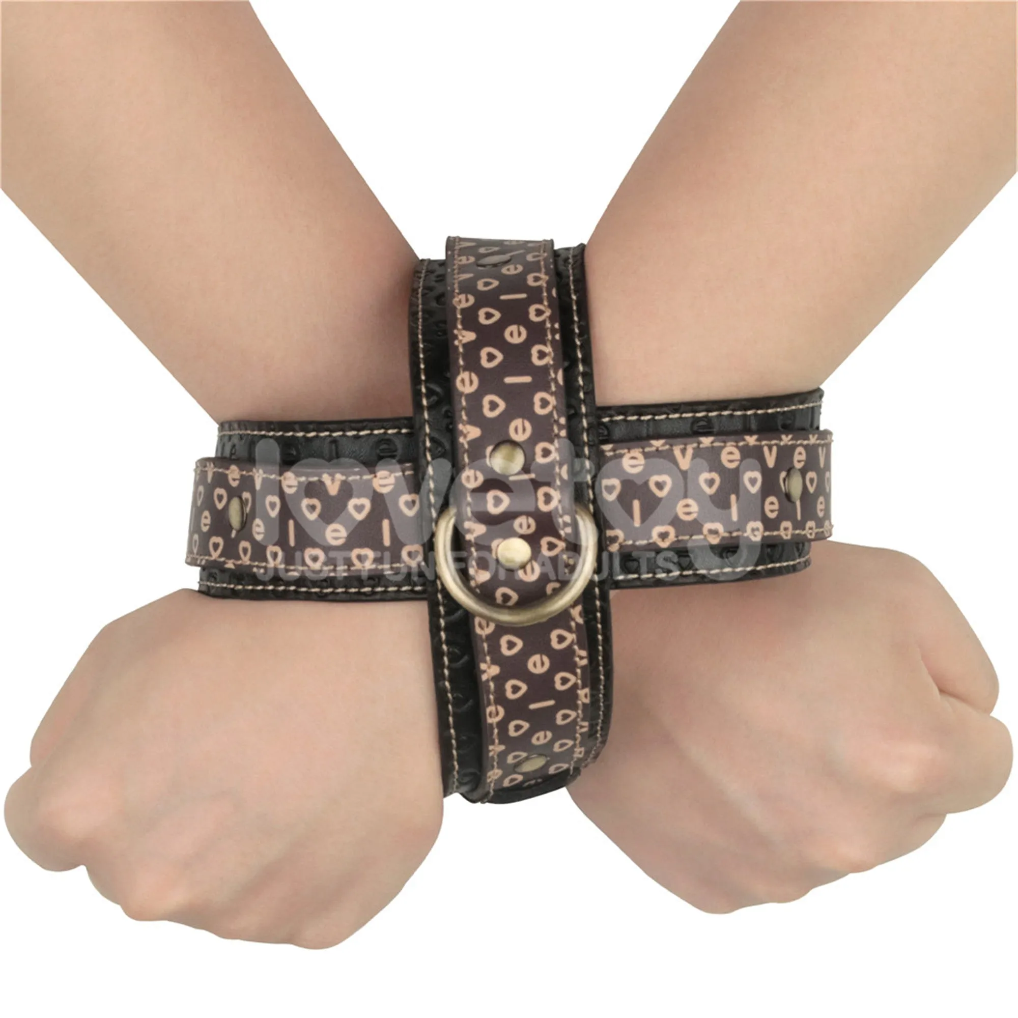 LoveToy Rebellion Reign Crossed Handcuffs