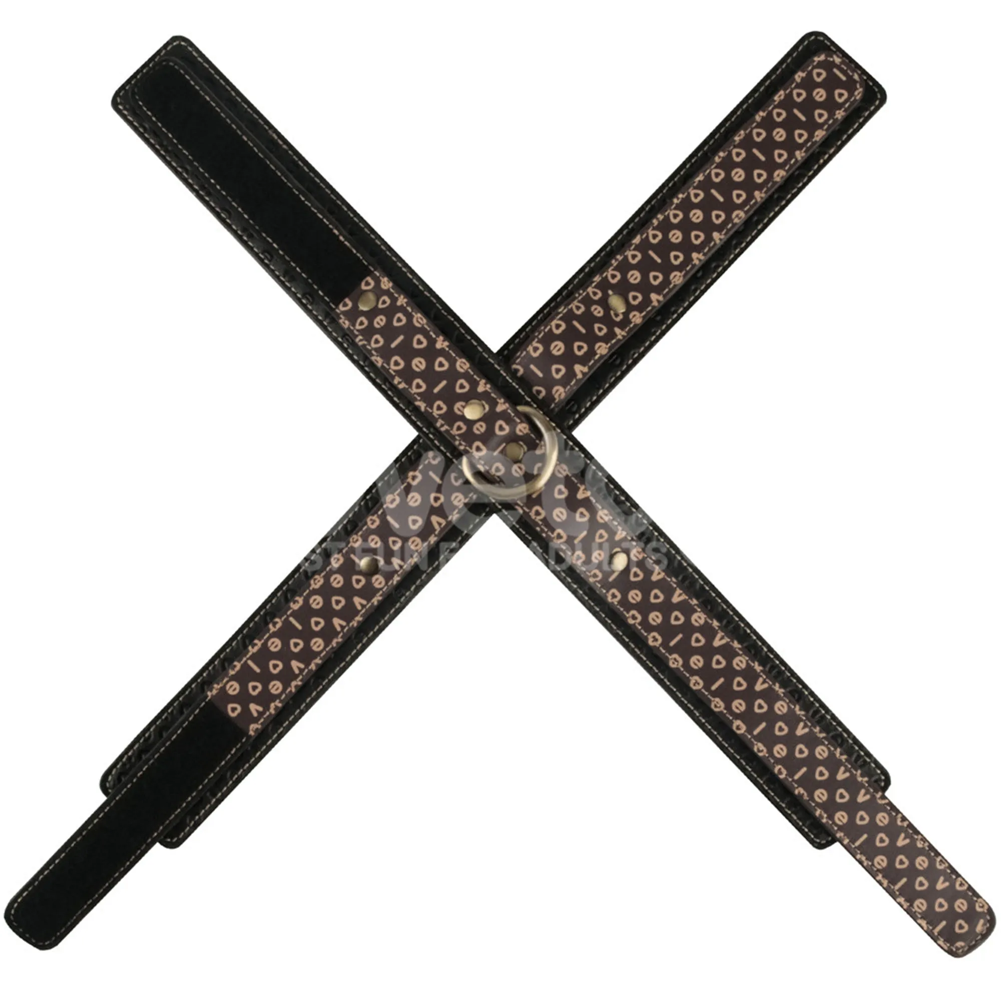LoveToy Rebellion Reign Crossed Handcuffs