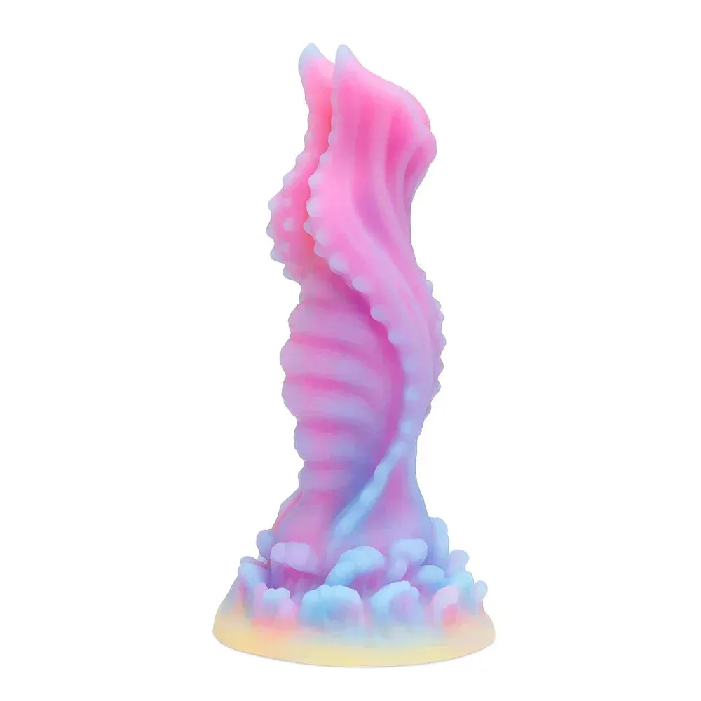 Luminous Monster Dildo - Exotic Dog Dildo Knotted Butt Plug Male Female Sex Toy