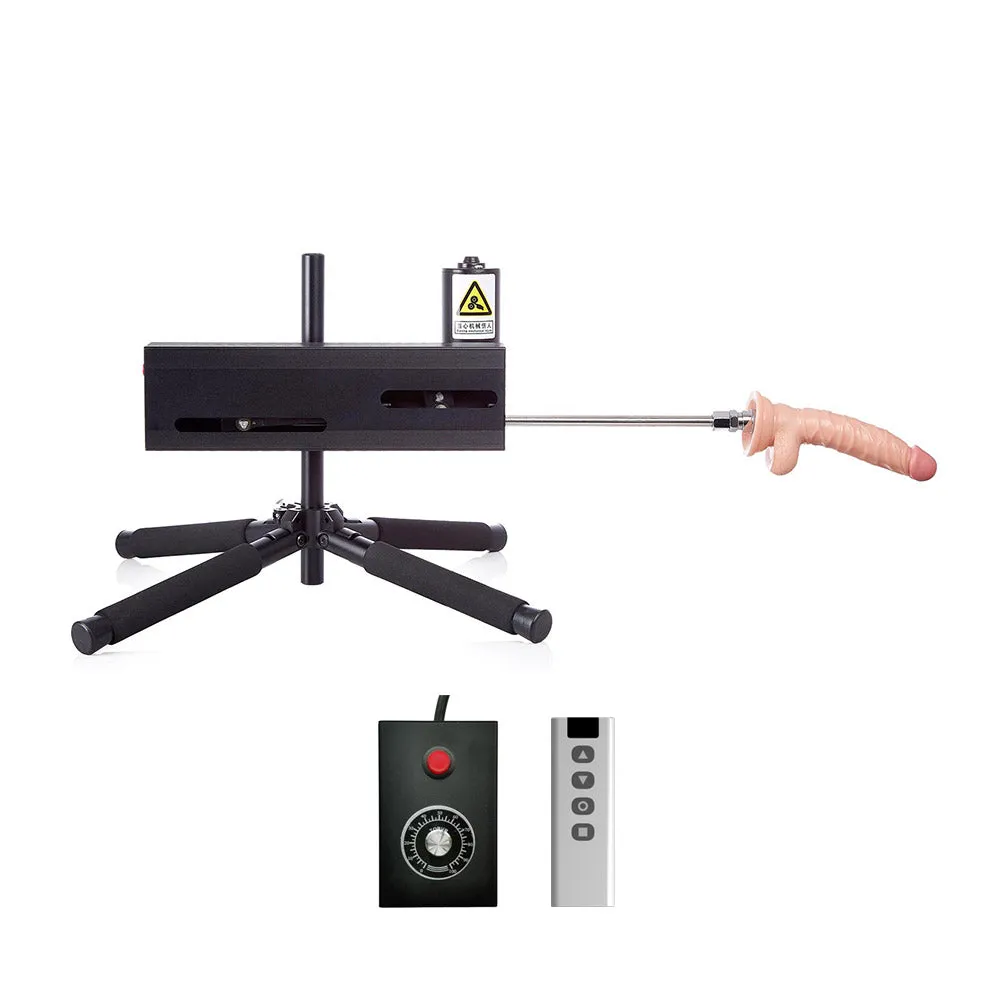 Lustti Bendy 360° Sex Machine FM19 with 120-Watt Motor. Anti-Rotation Connecting System