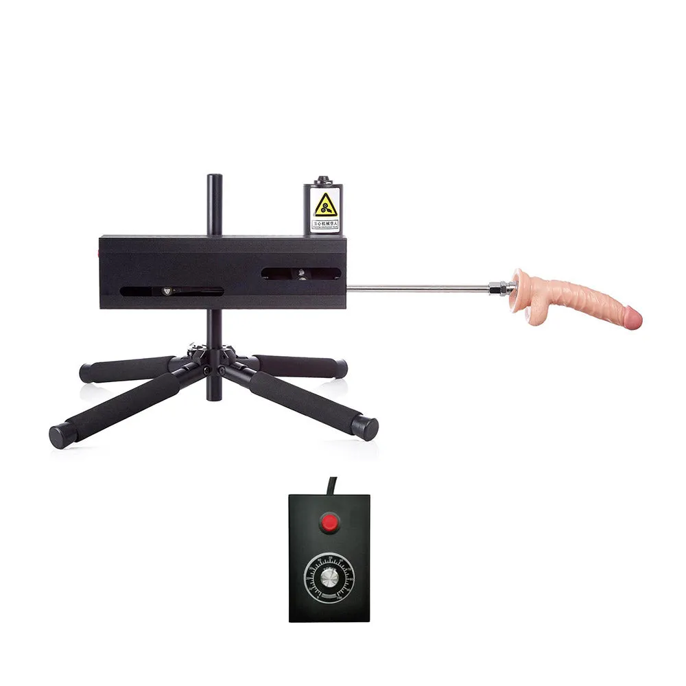 Lustti Bendy 360° Sex Machine FM19 with 120-Watt Motor. Anti-Rotation Connecting System