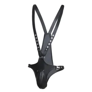 Male Power Jouster Pouch Thong Bib