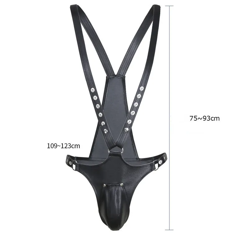 Male Power Jouster Pouch Thong Bib