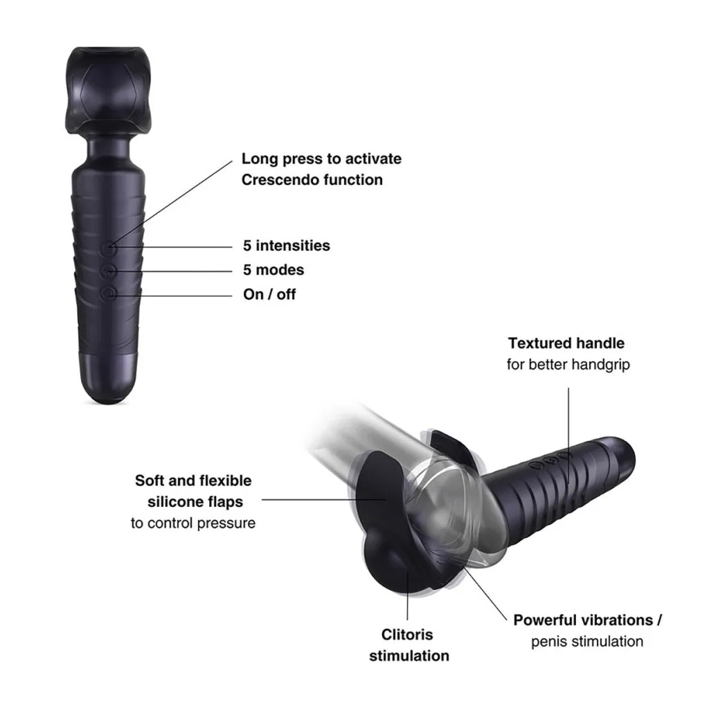 MAN WAN Man.Wand Evo 2-in-1 Wand
