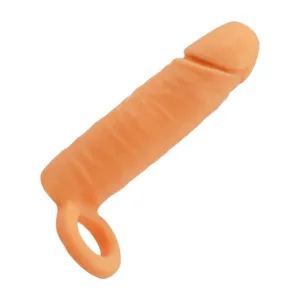 Manșon pentru penis ADDICTED TOYS Extend Your Penis Length. pentru extensia și îngroșarea penisului. 16 cm. culoarea pielii