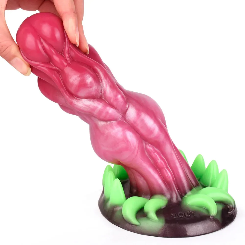 Monster Dildo Butt Plug - Exotic Silicone Alien Dildos Vaginal Anal Stimulator