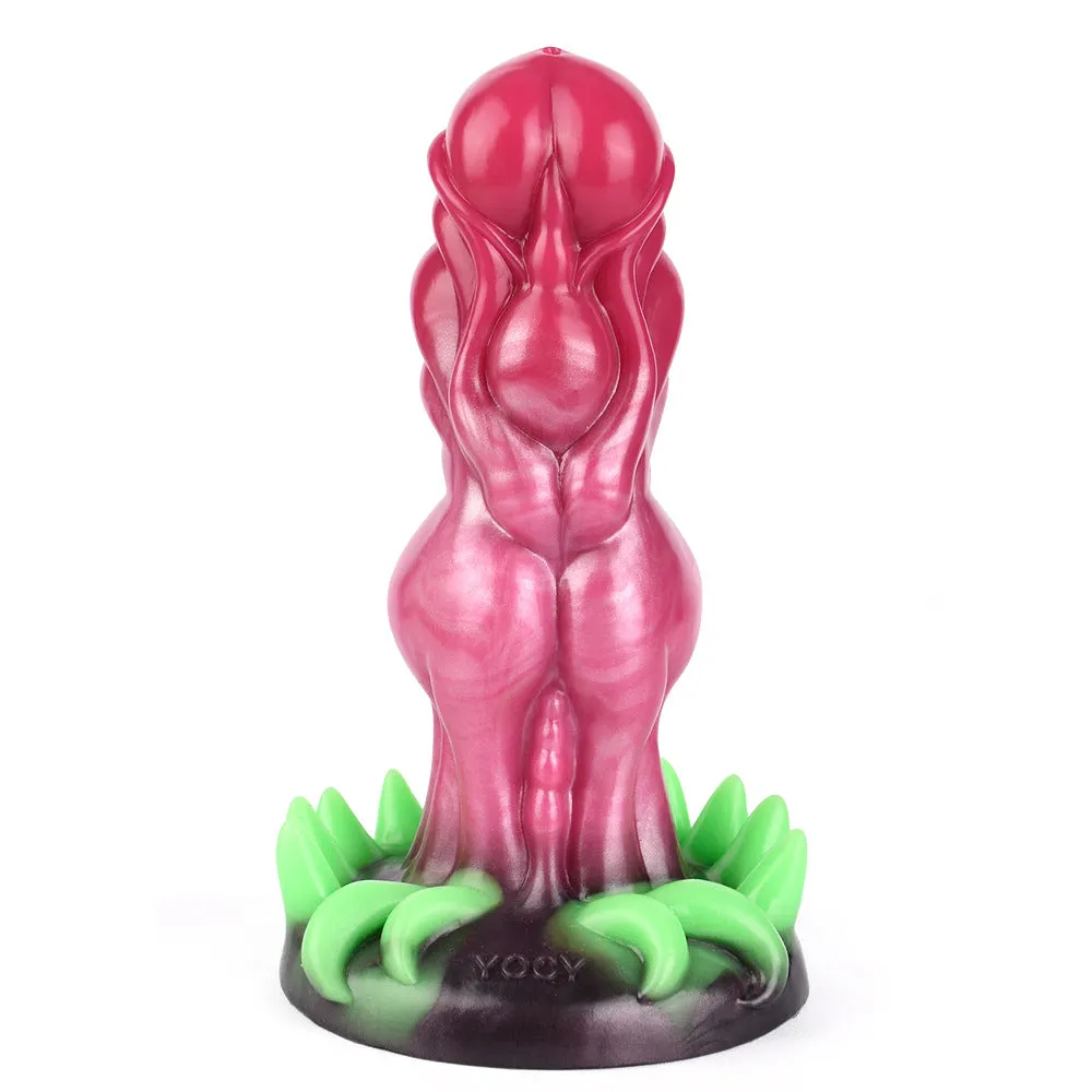 Monster Dildo Butt Plug - Exotic Silicone Alien Dildos Vaginal Anal Stimulator
