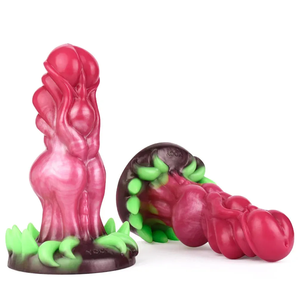 Monster Dildo Butt Plug - Exotic Silicone Alien Dildos Vaginal Anal Stimulator
