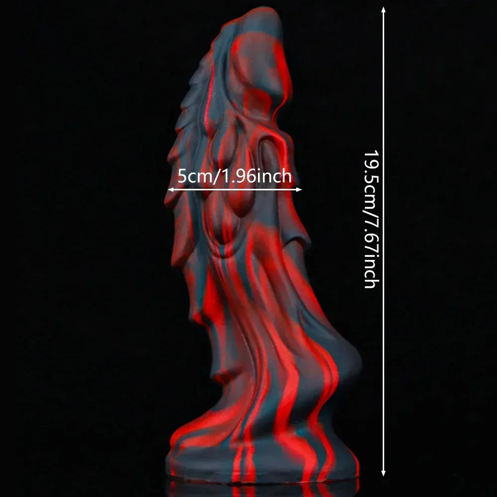Monster Dildos Butt Plug - Exotic Huge Dragon Dildo Knotted G Spot Prostate Sex Toys