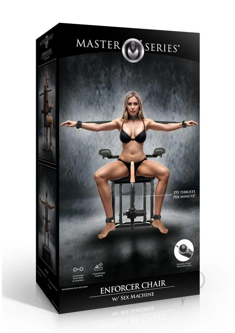 Ms Bondage Chair With Sex Machine