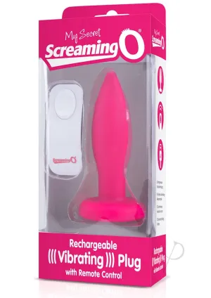 My Secret Remote Vibe Plug Pnk-individua