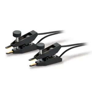 Mystim Erotic Black Wired Estim Nipple Clamps