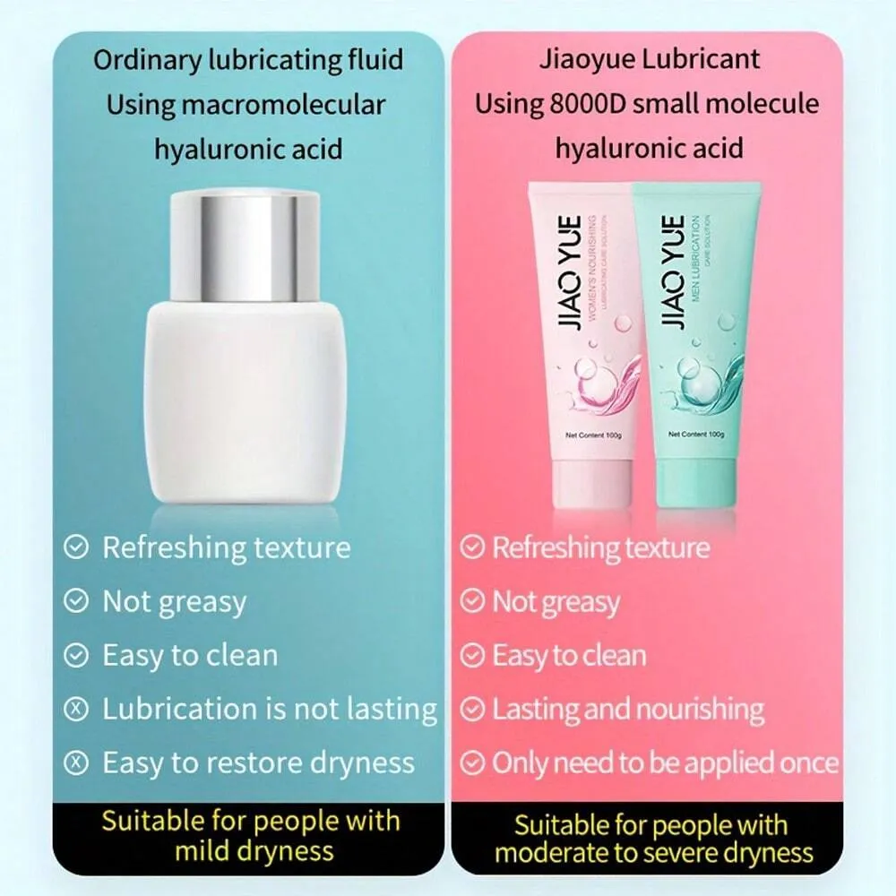 Natural Water Based Lube - Body-friendly Organic Lubricant Flavorless Zero Residue
