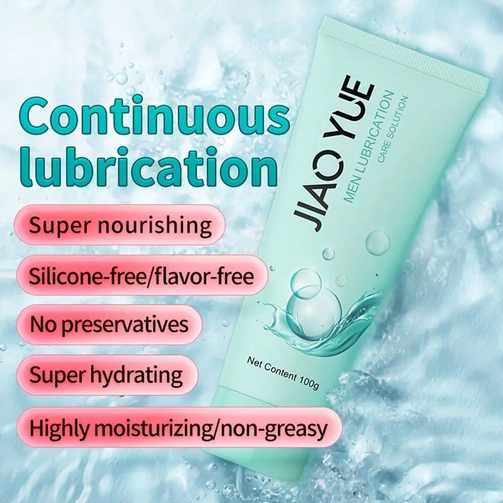 Natural Water Based Lube - Body-friendly Organic Lubricant Flavorless Zero Residue