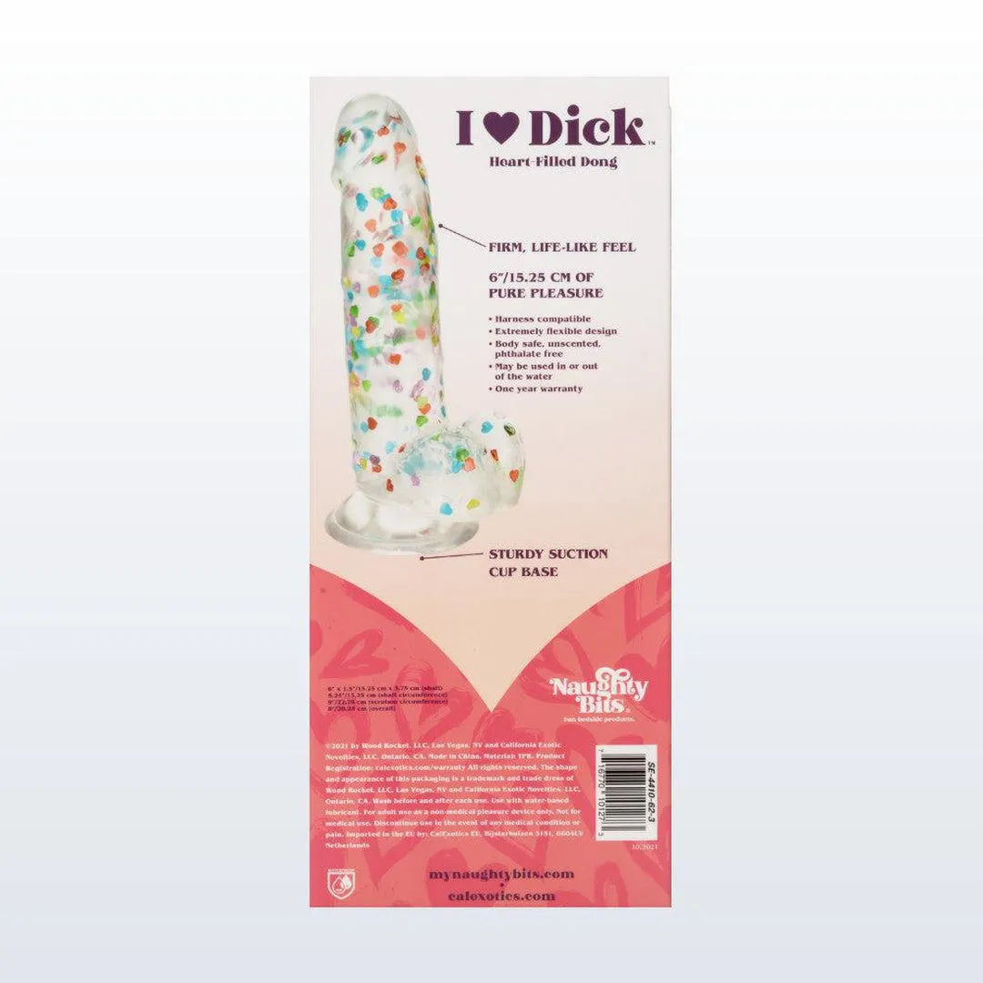 Naughty Bits 'I Love Dick' Heart-Filled Dong