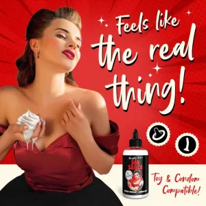 Naughty Jane's Creamy Cum Sex Sauce Lubricant 8oz