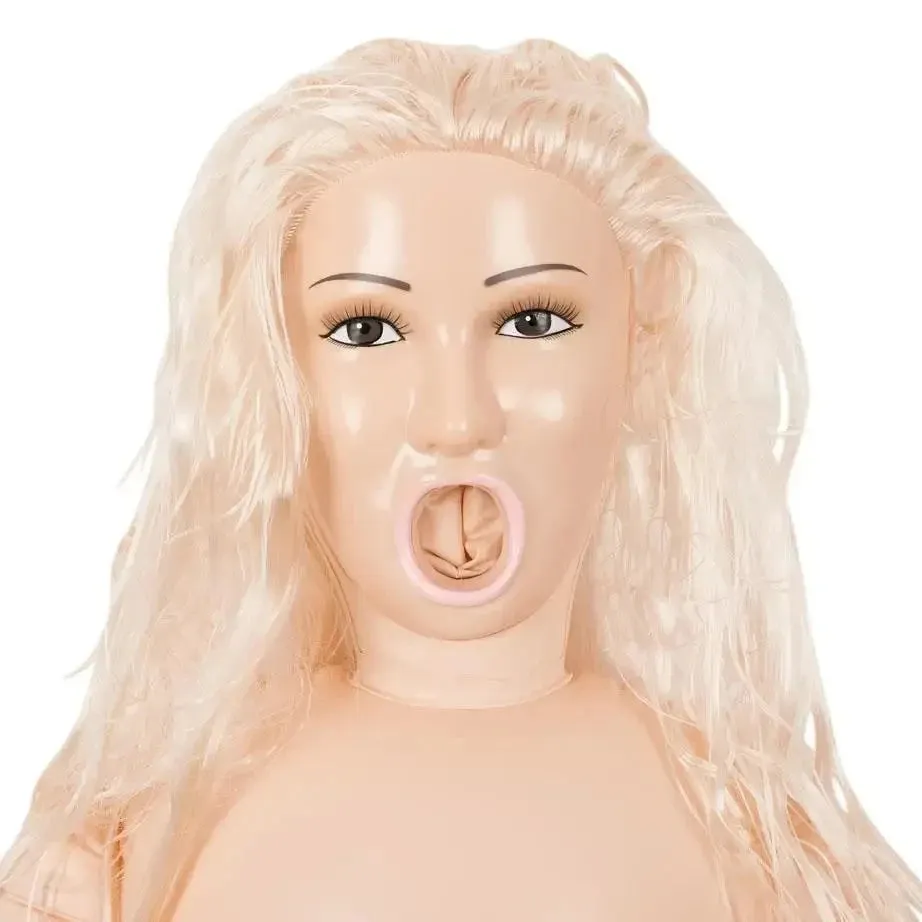 Nmc Ltd Realistic Blow Up Blonde Sex Doll with 3 Pleasure Holes
