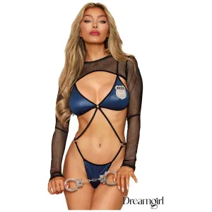 Officer Frisky 3pc Role Play Costume by Dreamgirl