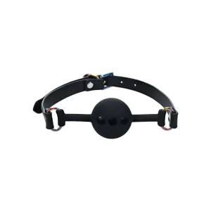 Ouch Venice Silicone Ball Gag by Shots