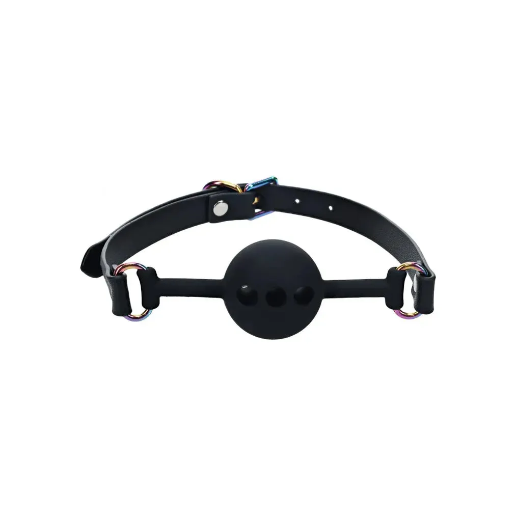 Ouch Venice Silicone Ball Gag by Shots