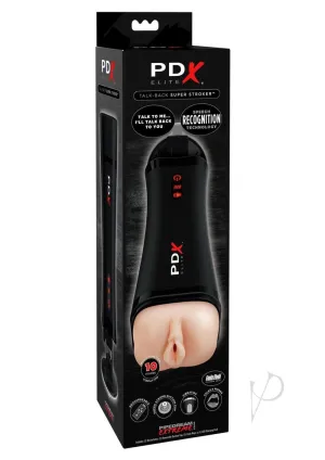 Pdx Elite Talk Back Super Stroker