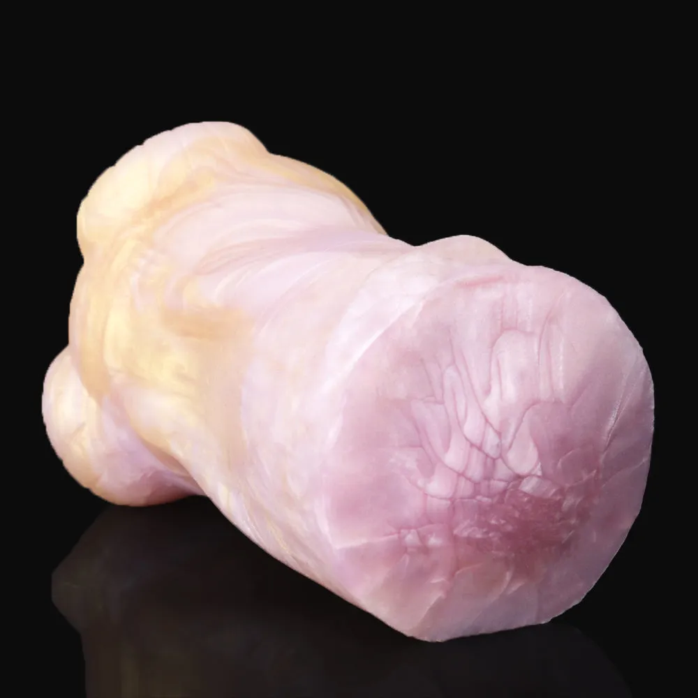 Peach Sheep Pocket Pussy Masturbator - Fantasy Silicone Stroker Masturbation Cup for Men