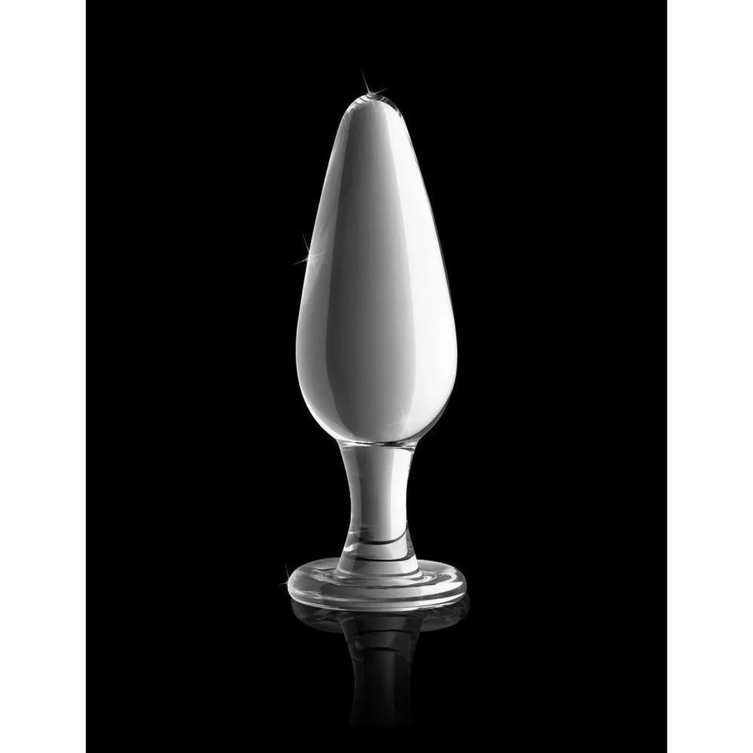 Pipedream Icicles No 26 Clear Glass Butt Plug