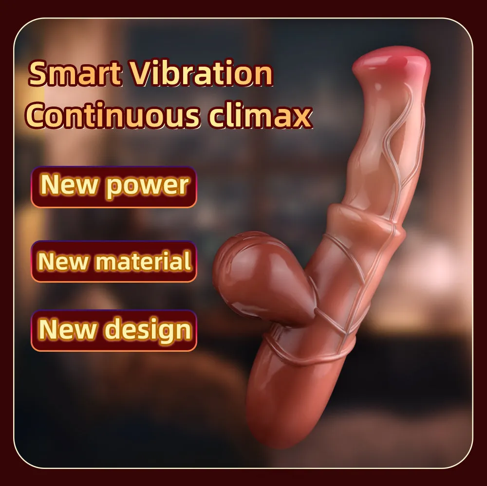 Pocket Vibrating Dildo Anal Butt Plug - Double End G-Spot Clit Vibrator Female Sex Toys