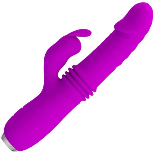 Pretty Love Dorothy Thrusting Rabbit Vibrator Purple