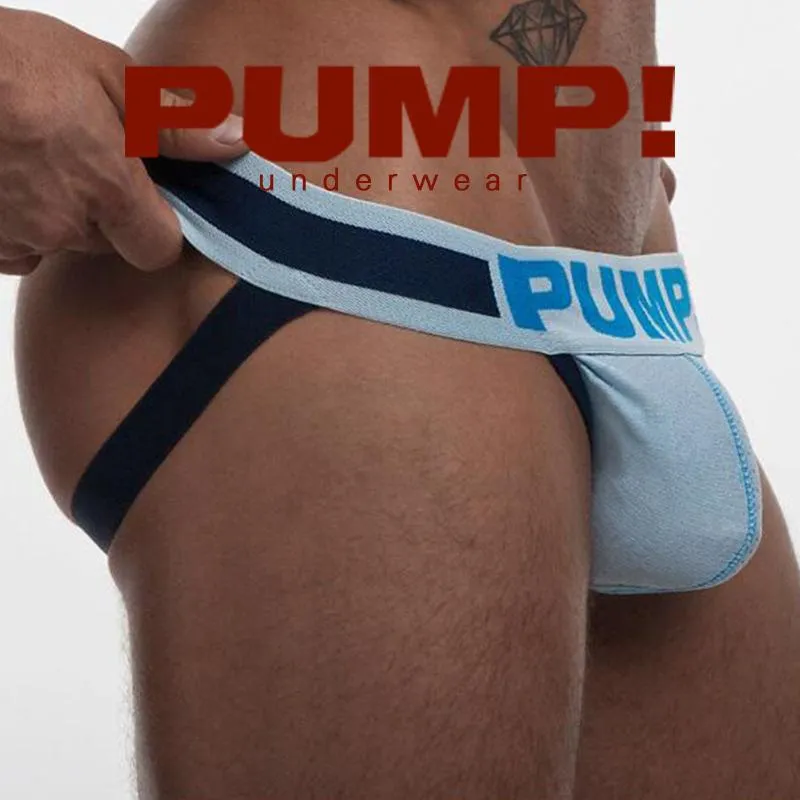 PUMP Pure Color Sexy Retro Jock Strap