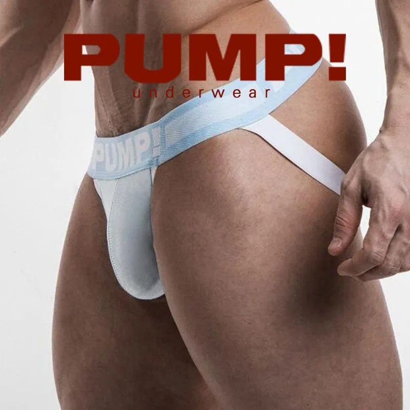 PUMP Pure Color Sexy Retro Jock Strap