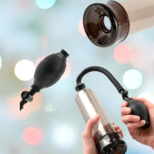 Pump Worx Beginners Power Penis Pump - Black