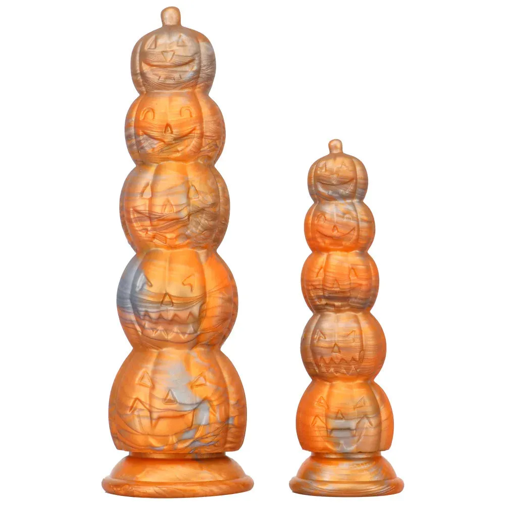 Pumpkin Monster Dildo Anal Plug - Big Fantasy Dildos Buttplug Vagina Prostate Massager