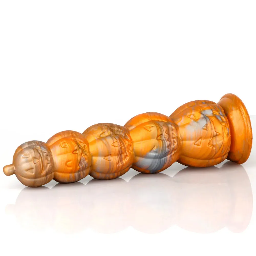 Pumpkin Monster Dildo Anal Plug - Big Fantasy Dildos Buttplug Vagina Prostate Massager