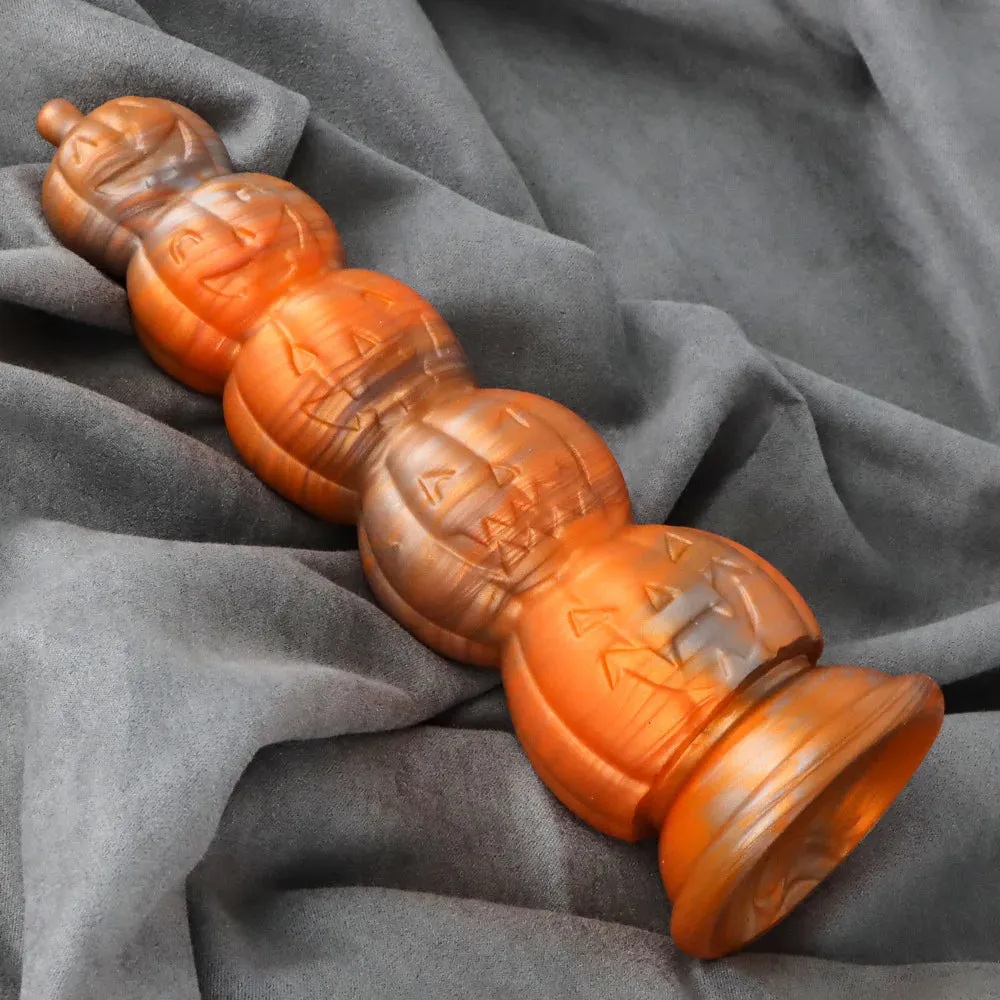 Pumpkin Monster Dildo Anal Plug - Big Fantasy Dildos Buttplug Vagina Prostate Massager