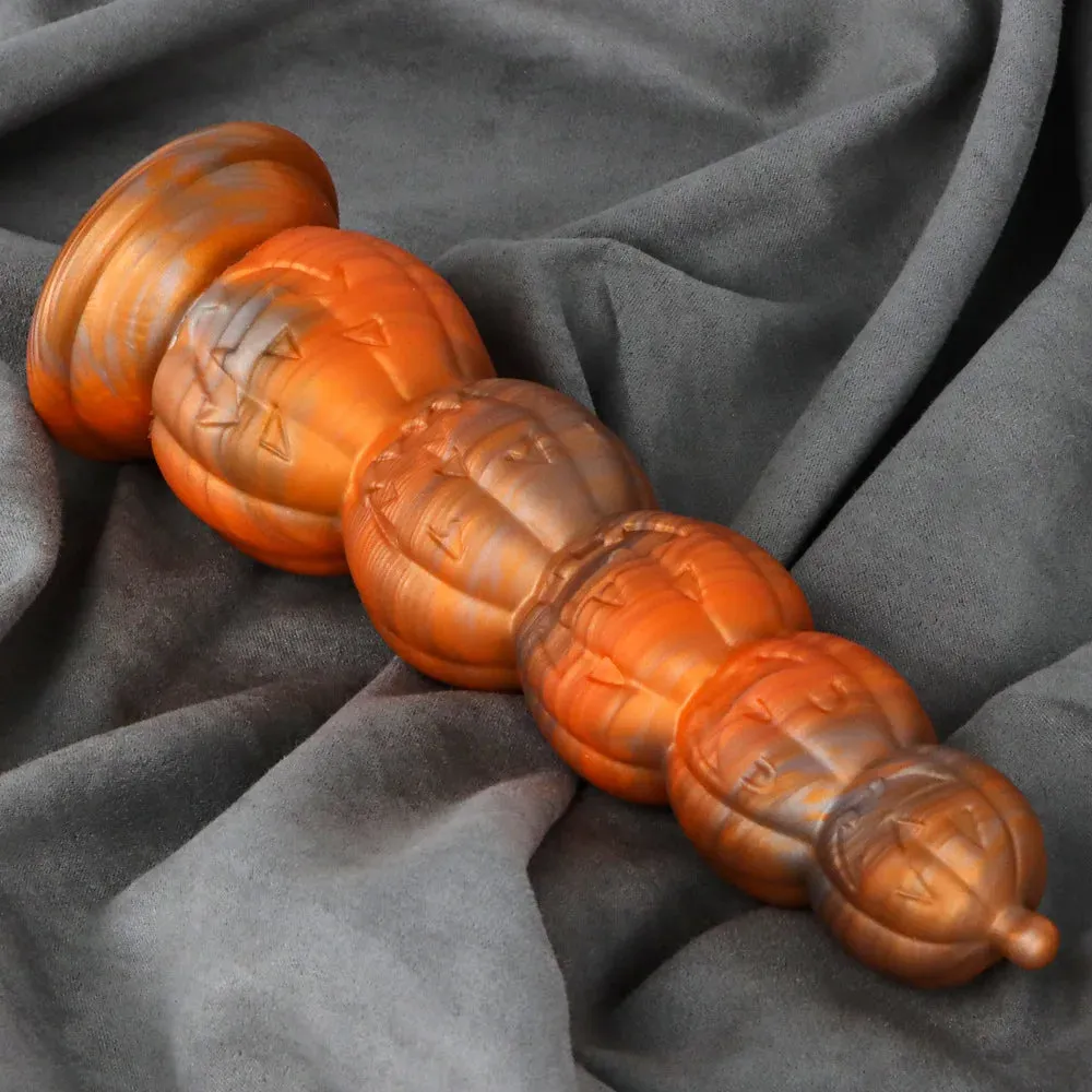 Pumpkin Monster Dildo Anal Plug - Big Fantasy Dildos Buttplug Vagina Prostate Massager