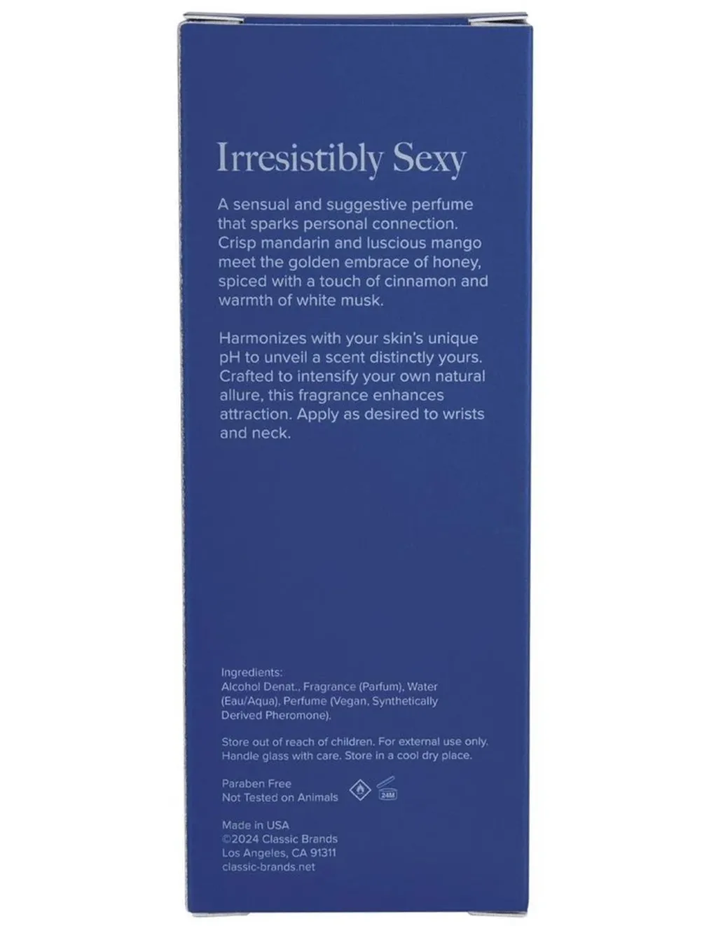 Pure Instinct Pheromone Perfume Spray True Blue