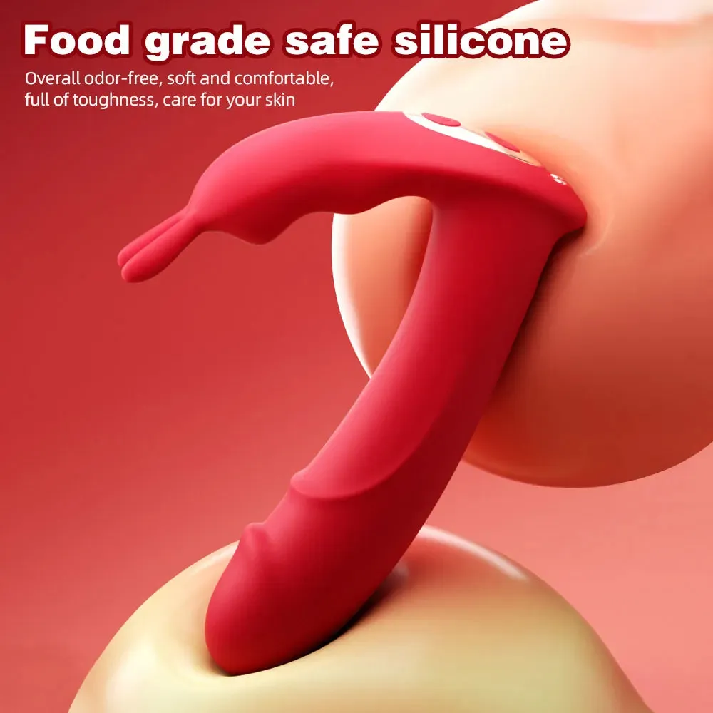 Rabbit Clit Vibrator - APP Controlled G Spot Vibrator Clit Stimulator Female Sex Toy
