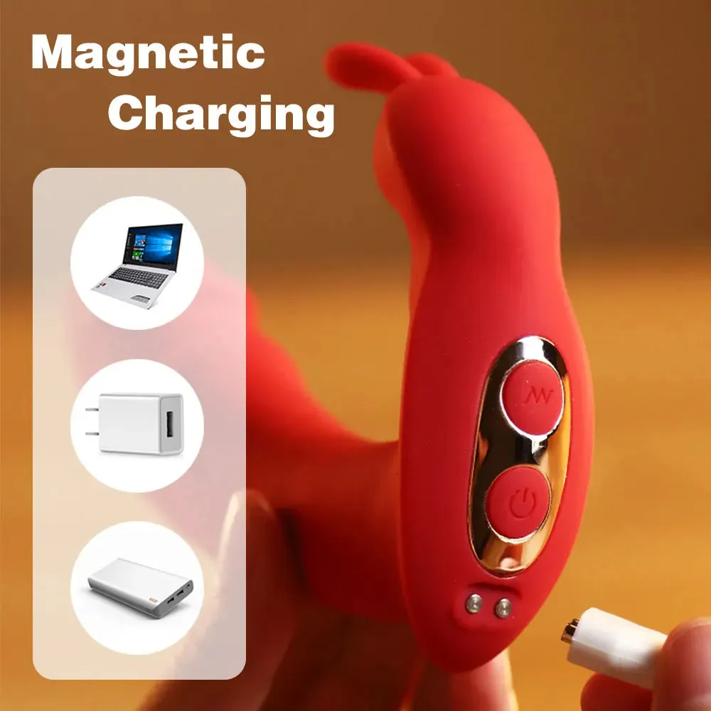 Rabbit Clit Vibrator - APP Controlled G Spot Vibrator Clit Stimulator Female Sex Toy